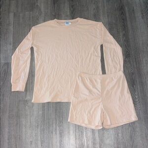 Princess Polly Blush Top and short set